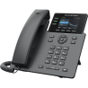 Teléfono IP Grado Operador / 3 Líneas / 12 Botones Virtuales Multiuso / Pantalla LCD 2.8 Pulgadas / Puertos Gigabit con PoE / Audio HD / Compatible con GDMS