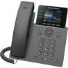 Teléfono IP Grado Operador / 3 Líneas / 12 Botones Virtuales Multiuso / Pantalla LCD 2.8 Pulgadas / Puertos Gigabit con PoE / Audio HD / Compatible con GDMS