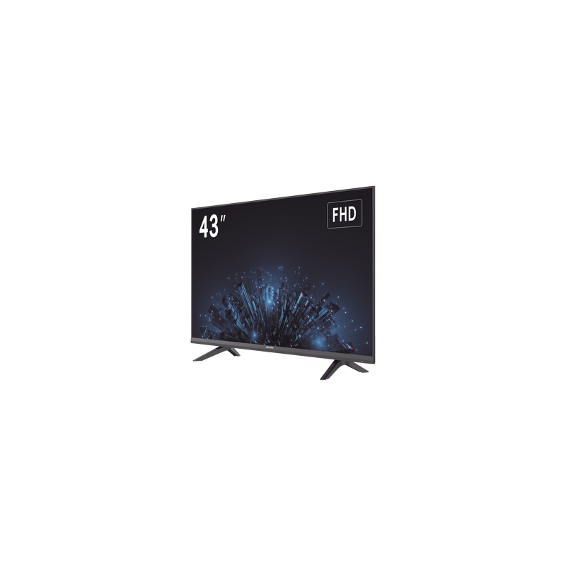Monitor LED Full HD 43" / Ideal para Oficina y Hogar / Uso 24-7 / Entrada HDMI/VGA/USB / Compatible con Montaje VESA (200 X 200) / Bocinas Integradas