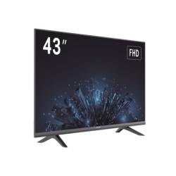 Monitor LED Full HD 43" / Ideal para Oficina y Hogar / Uso 24-7 / Entrada HDMI/VGA/USB / Compatible con Montaje VESA (200 X 200) / Bocinas Integradas