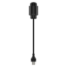 Módulo de Lente de Cámara 2MP / Sensibilidad de 0.04Lux/F2.0 / Lente Focal Fija 2.4mm / Resistencia al Agua y Polvo IP66 NEMA 4X / Conectividad RJ12 / Hanwha Vision