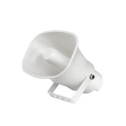 Altavoz Tipo Trompeta / 5 Watts - 30 Watts / Color Blanca / 100 V | 70 V / Material ABS / IP65 / 120 dB