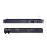 PDU ATS (Fuente Redundante Auto-transferible) Medible, Para Distribución de Energía, 2 Entradas 120 Vca NEMA5-15P, Con 10 Salidas NEMA 5-15R, Horizontal 19in, 1UR