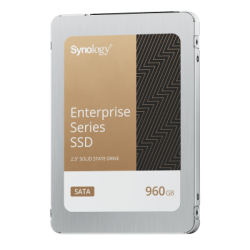 SSD SATA de 2,5" Serie Enterprise | 960 GB | Alto Rendimiento Estable | Resistencia Empresarial | Protección de Datos Integral | Análisis de Vida Útil | Compatibilidad con Synology DSM | Garantía de 5 Años
