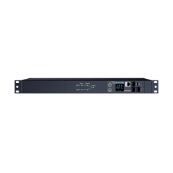 PDU ATS (Fuente Redundante Auto-transferible) Monitoreable, Para Distribución de Energía, 2 Entradas 120 Vca NEMA5-15P, Con 10 Salidas NEMA 5-15R, Horizontal 19in, 1UR 