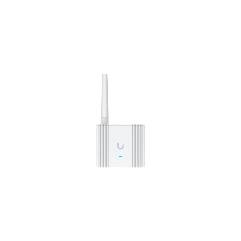 UniFi Protect SuperLink AP para sensores UniFi Protect / (1) Puerto 10/100 MbE / Gestión Bluetooth 5.2 / se energiza por PoE o USB Tipo-C (5V, 1A) / Montaje en riel Din o pared
