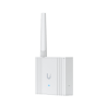 UniFi Protect SuperLink AP para sensores UniFi Protect / (1) Puerto 10/100 MbE / Gestión Bluetooth 5.2 / se energiza por PoE o USB Tipo-C (5V, 1A) / Montaje en riel Din o pared
