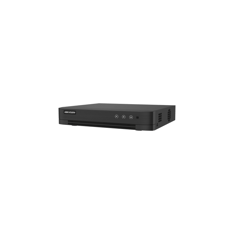 DVR 8 Canales TURBOHD + 8 Canales IP / 8 Megapixel (4K) / Audio Bidireccional / ACUSENSE / 1 Bahía de Disco Duro / Salida de Video en Full HD / H.265+
