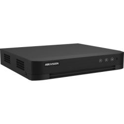 DVR 8 Canales TURBOHD + 8 Canales IP / 8 Megapixel (4K) / Audio Bidireccional / ACUSENSE / 1 Bahía de Disco Duro / Salida de Video en Full HD / H.265+