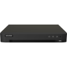 DVR 16 Canales TURBOHD + 16 Canales IP / 8 Megapixel (4K) / Audio Bidireccional / ACUSENSE / Audio Bidireccional / 1 Bahía de Disco Duro / Salida de Video en Full HD / H.265+
