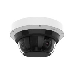 Camara Multi sensor PTRZ 8MP x 4 CH con Inteligencia Artificial / Lente Motorizado 4.38 a 9.33 mm / WDR 120dB / Protección IP66 / IK10 / NEMA4X 