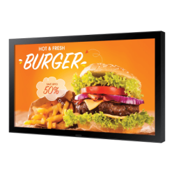 Pantalla Profesional LED 24" para Exterior Protección para exterior 3T / Full HD (1080p) / HDMI / LAN / Brillo 1500 cd/m2 / Compatible con montaje VESA