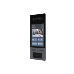 Frente de Calle Antivandálico IK10 / Incluye montaje / Administración 100% en la Nube / Notificación a APP / Llamada Telefónica / ANDROID / SIP / ONVIF /Reconocimiento Facial / QR y PIN para Visitas / IP66 / Bluetooth / NFC