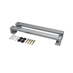 ZT-MPF-180 Base para piso universal ajustable para capacidades de 1 a 3 toneladas con pernos deslizables y amortiguación