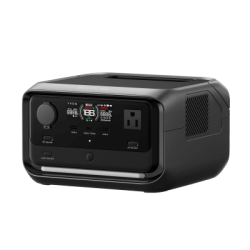 EcoFlow River 3 Plus | Estación de Energía Portátil 286Wh Litio LFP / 4 AC 800W (Max. 1600W) / 1 USB-C 100W / 3 USB -A 12W / Cargador de Coche 10A, 126W Max. / Conectividad WiFi y Bluetooth (App) / Carga Solar 220W Max.