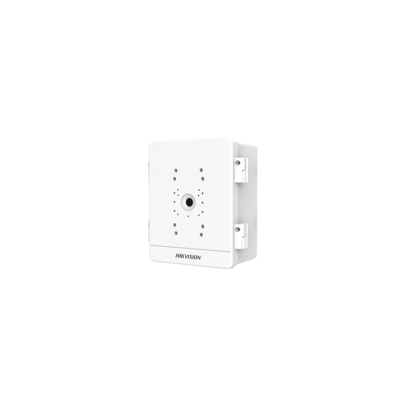 Caja para Videovigilancia para Exterior / Uso en Pared o Poste / IP66 / IK10 / Dimensiones: 387 X 432 X 225 mm / Soporta 3 Dispositivos (PTZ, Bocinas, Cámaras Fijas)