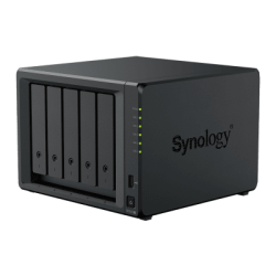 NAS DiskStation DS1525+ | 5 Bahías | Expansión hasta 15 Bahías | 2 Puertos 2.5GbE | Soporte 10GbE | Almacenamiento en Caché SSD | Hasta 300 TB de Capacidad | Compatible con Virtualización y Vigilancia.