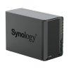 NAS DiskStation DS225+ | 2 Bahías | Intel Celeron J4125 | 2 GB DDR4 | Hasta 40 TB | Puertos 1GbE y 2.5GbE | USB 3.2 Gen 1 | Compatible con RAID | Synology DSM.