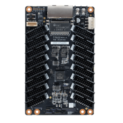Tarjeta Receptora 16 Puertos / Carga Máxima 512×512 Píxeles / 16 Bit Nivel de Gris / Corrección de Cromaticidad Punto a Punto / Ajuste Gamma RGB Independiente / Compatible con 3D