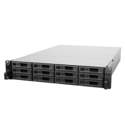 Unidad de Expansión Synology RX1225RP | 12 Bahías para Unidades 3.5" y 2.5" SATA HDD/SSD | Intercambio en Caliente | Fuente de Alimentación Redundante | Compatible con Synology DSM .