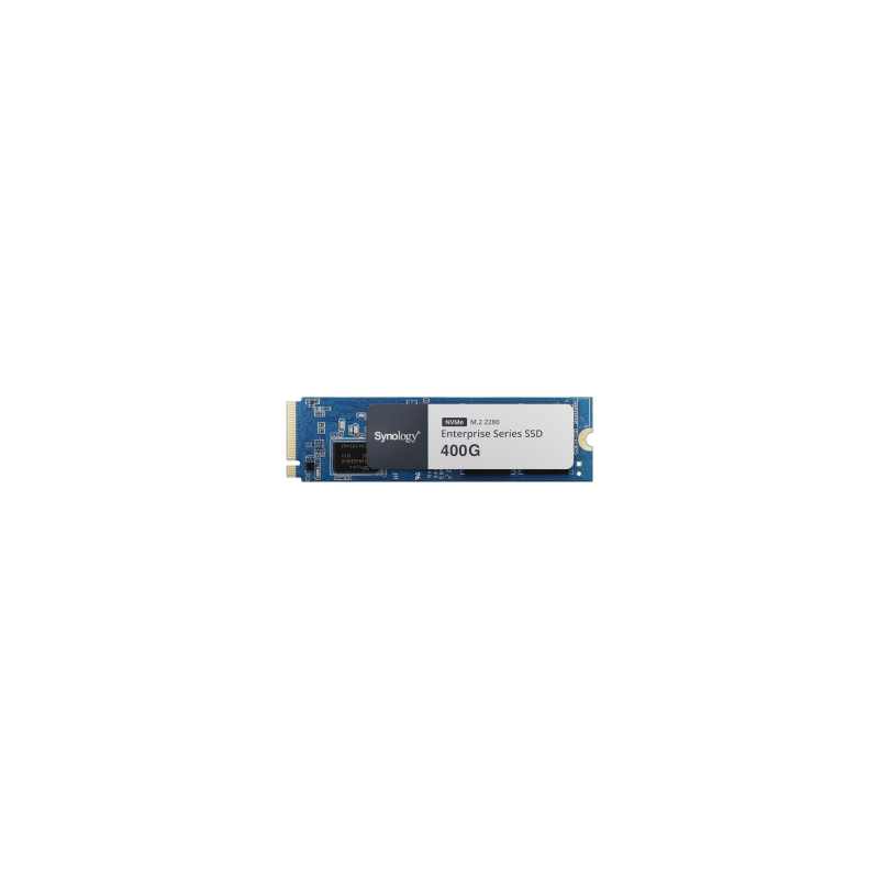 SSD 400 GB NVMe M.2 Serie Enterprise | SSD 400 GB | Alto Rendimiento Hasta 660000 IOPS Lectura | Resistencia Hasta 2900 TBW | Protección de Datos Integral | Análisis de Vida Útil | Diseñada para Sistemas Synology.