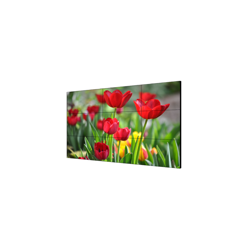 Pantalla LCD 55" para Videowall / Entrada HDMI - VGA - DVI - DP / Monitor Robusto / Bisel Delgado (3.5 mm) / Daisy Chain (Conexion en Cadena sin Software)