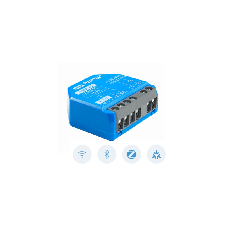 Relevador inalámbrico inteligente 16A, 110-240 V / 1  salida de contacto seco / compatible con asistente de voz Alexa, Google Home / Wifi 2.4