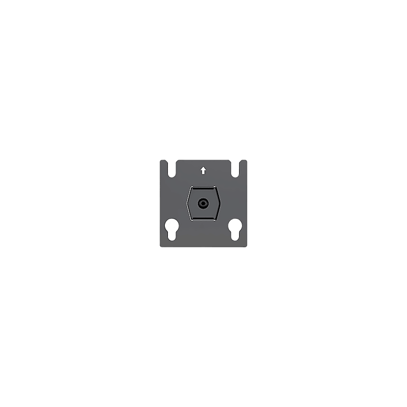 Accesorio_ Placa Adaptadora para Panel LED 30 x 15 mm | Incluye Tornillos y Tuercas | Dimensiones 70 x 90 x 2.5 mm | Diámetro de Perforación 8.5 mm | Facilita Instalación de Paneles LED