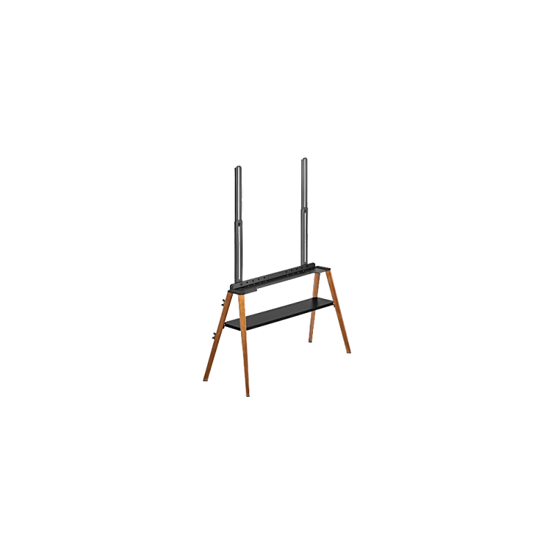 Soporte de TV Easel Studio TV Floor Stand | Compatible VESA 200x200 a 600x400 | Para Pantallas de hasta 75 Pulgadas | Capacidad de Peso 40 kg | Altura Ajustable 905-2590 mm | Incluye Cable Anti-Caída