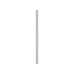 Accesorio_ Riel de Aluminio con longitud de  2380mm| Compatible con estructura para Videowall |  Diseño Modular |  Incluye Tapas de Riel