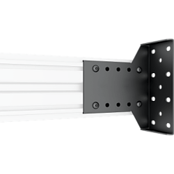 Placa_ Accesorio para Montaje de pantalla desde la Pared | Fabircada en Acero.