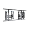 Soporte Estructural Modular para Pantallas | Altura Ajustable de 200 mm a 1600 mm | Ancho 600 mm | Profundidad 134 mm a 300 mm | Diseño Metálico| Compatible con Diferentes Tamaños de Pantallas |Soporta Formato Horizontal y Vertical.