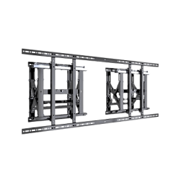 Soporte Estructural Modular para Pantallas | Altura Ajustable de 200 mm a 1600 mm | Ancho 600 mm | Profundidad 134 mm a 300 mm | Diseño Metálico| Compatible con Diferentes Tamaños de Pantallas |Soporta Formato Horizontal y Vertical.