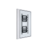 Soporte Estructural Modular para Pantallas | Altura Ajustable de 200 mm a 1600 mm | Ancho 600 mm | Profundidad 134 mm a 300 mm | Diseño Metálico| Compatible con Diferentes Tamaños de Pantallas |Soporta Formato Horizontal y Vertical.