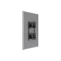 Soporte Estructural Modular para Pantallas | Altura Ajustable de 200 mm a 1600 mm | Ancho 600 mm | Profundidad 134 mm a 300 mm | Diseño Metálico| Compatible con Diferentes Tamaños de Pantallas |Soporta Formato Horizontal y Vertical.