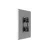 Soporte Estructural Modular para Pantallas | Altura Ajustable de 200 mm a 1600 mm | Ancho 600 mm | Profundidad 134 mm a 300 mm | Diseño Metálico| Compatible con Diferentes Tamaños de Pantallas |Soporta Formato Horizontal y Vertical.