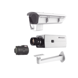 Kit de Cámara IP con Gabinete para Cuartos Frios con Ventilador, Calefacción y Parabrisas Incluye Lente varifocal