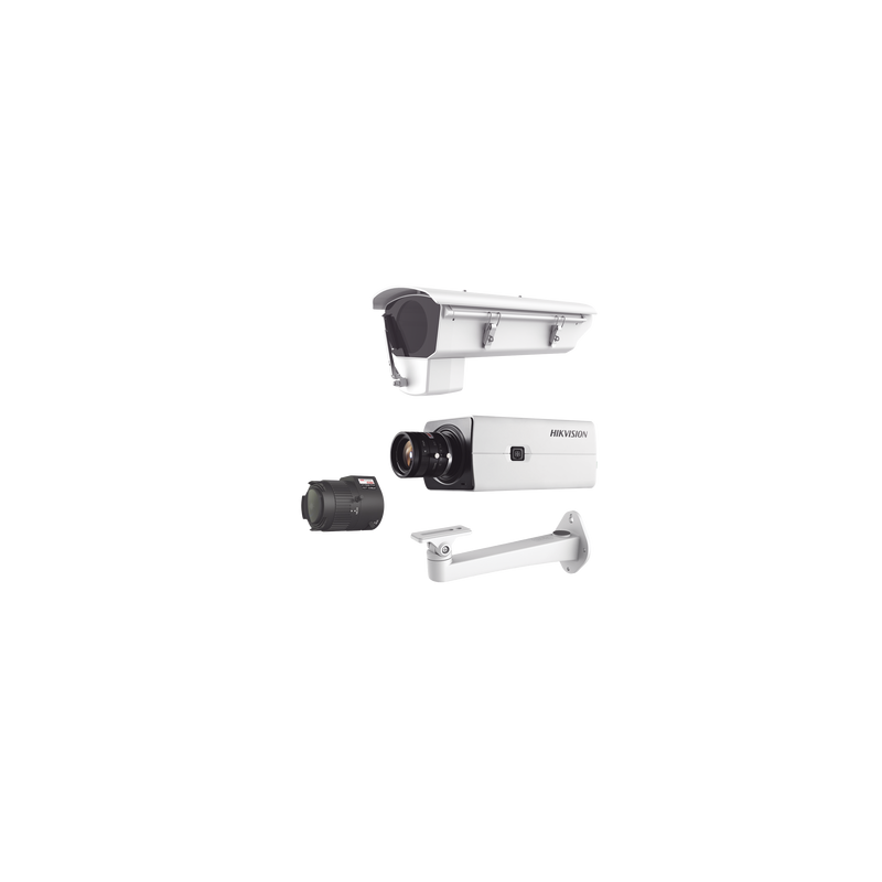 Kit de Cámara IP con Gabinete para Cuartos Frios con Ventilador, Calefacción y Parabrisas Incluye Lente varifocal