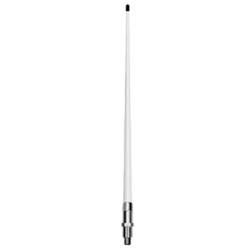 Antena VHF Marina de Alto Rendimiento / 4 dBi / 156-163 MHz / Altura 1100 mm / Color Blanco / Conector SO239