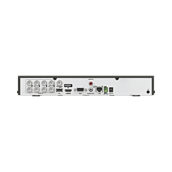 DVR 8 Canales TURBOHD + 4 Canales IP / 5 Megapixel Lite - 3K Lite / Audio Bidireccional por Coaxitron  / ACUSENSE (Evita falsas alarmas) / 1 Bahía de Disco Duro / Salida de Video en Full HD