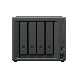 NAS Dispositivo de Protección de Datos Synology ActiveProtect DP340 | 14.5 TB de Capacidad de Copia de Seguridad | RAID 5 con 4 HDD de 8 TB | RAID 1 con 2 SSD de 400 GB | Puerto RJ-45 de 10 GbE | Protección contra Ransomware | Inmutabilidad 