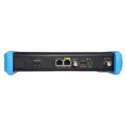Tester de Video Profesional | Pantalla 7"|  Prueba IP/HD/Analógicas | TVI/CVI/AHD/CVBS | IP ONVIF | 4K/8K | H.264/H.265 | HDMI | PTZ | Scanner IP | TDR | Salidas 12V/24V/PoE | Activación Simultanea.
