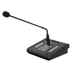 Micrófono IP SIP / Frecuencia 100Hz~6kHz / PoE IEEE 802.3 af / 10/100 Base-T / Protocolos SIP, HTTP, HTTPS / Seguridad SHA-2 / Certificaciones EMC y Safety