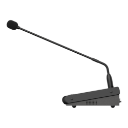Micrófono IP SIP / Frecuencia 100Hz~6kHz / PoE IEEE 802.3 af / 10/100 Base-T / Protocolos SIP, HTTP, HTTPS / Seguridad SHA-2 / Certificaciones EMC y Safety