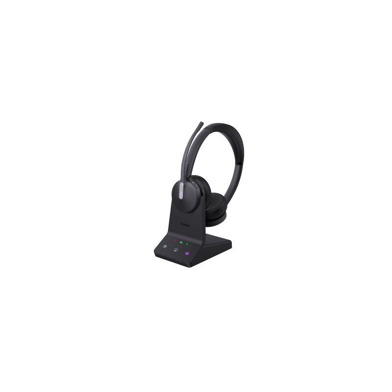Diadema Inalámbrica WH64 Dual Teams con Micrófono Dual y Acoustic Shield 2.0 para Llamadas Claras en Entornos Ruidosos
