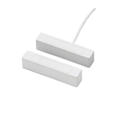 Contacto magnético direccionable compatible con paneles vista con V-Plex color blanco