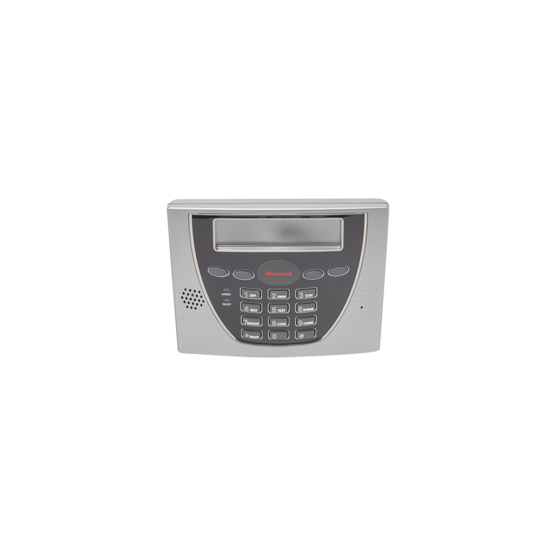 Teclado alfanumérico programador de pantalla azul 