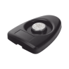 Ficha de contacto con base color negro