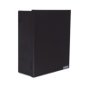 Gabinete para Fuente Línea PRO y SYSRMTXT, con preparación para instalar panel SP400 o serie runner.