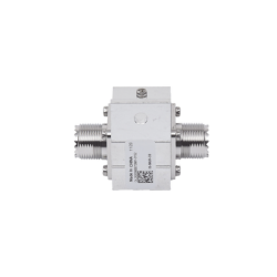 Protector RF Coaxial Contra Descargas Atmosféricas Para 1.5 a 700 MHz Con Ceja Lateral y Conectores UHF Hembra